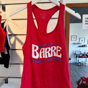 Pure Barre "Red, White & Barre" Tank